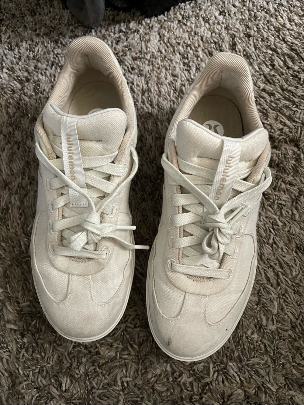 lululemon athletica Cream Low-Top Sneakers - Picture 4 of 11